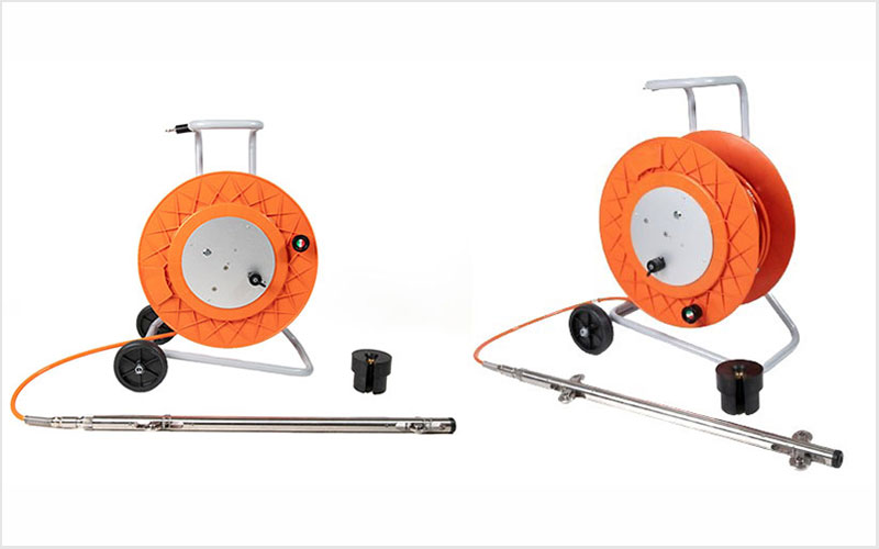 Echipament pentru citire inclinometre – sondă și tambur